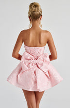 Natalie Mini Dress - Blush