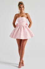 Natalie Mini Dress - Blush