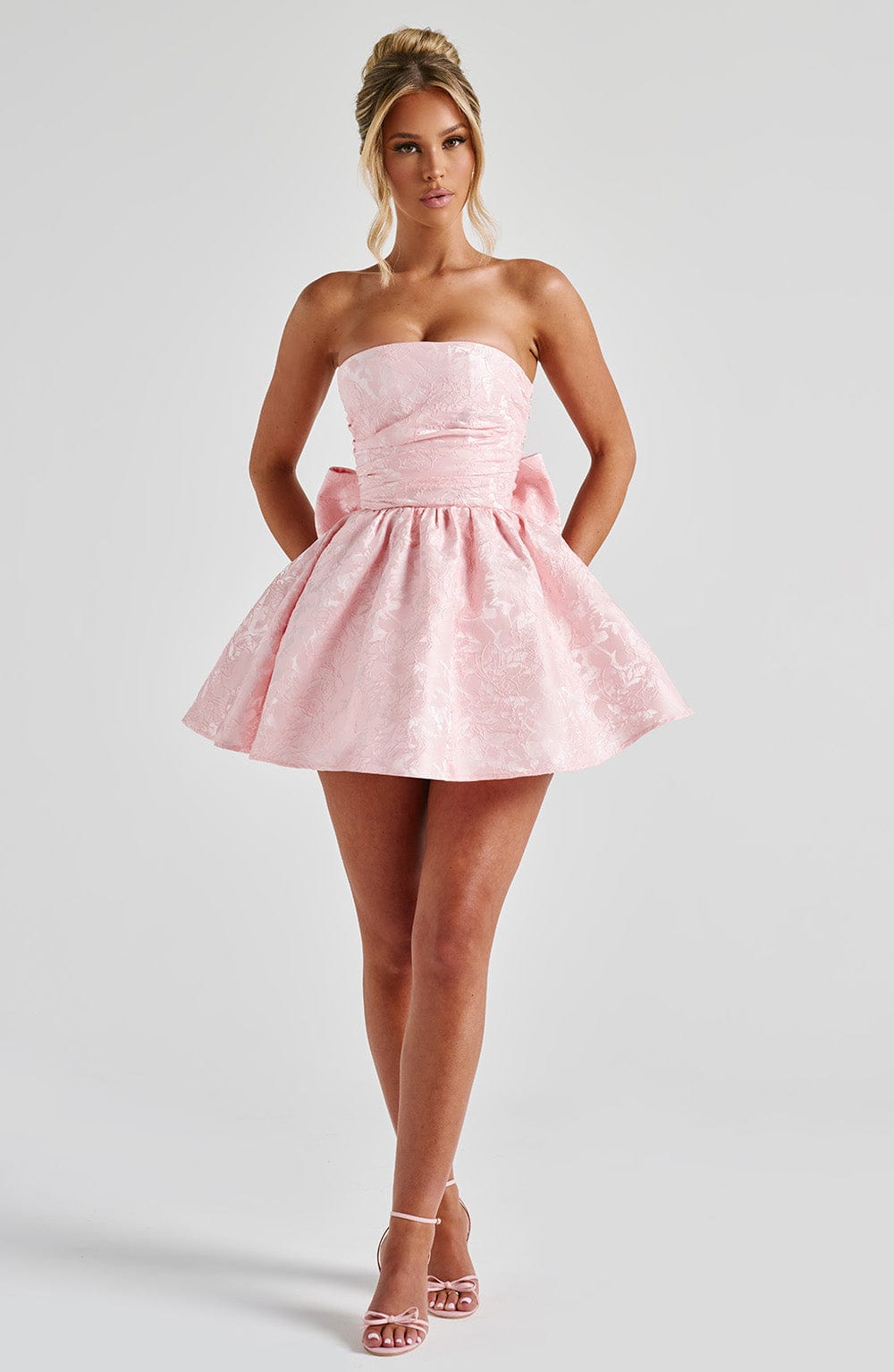 Natalie Mini Dress - Blush