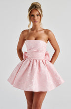 Natalie Mini Dress - Blush