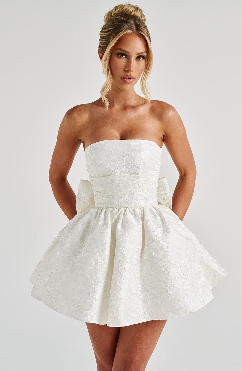 Natalie Mini Dress - Ivory