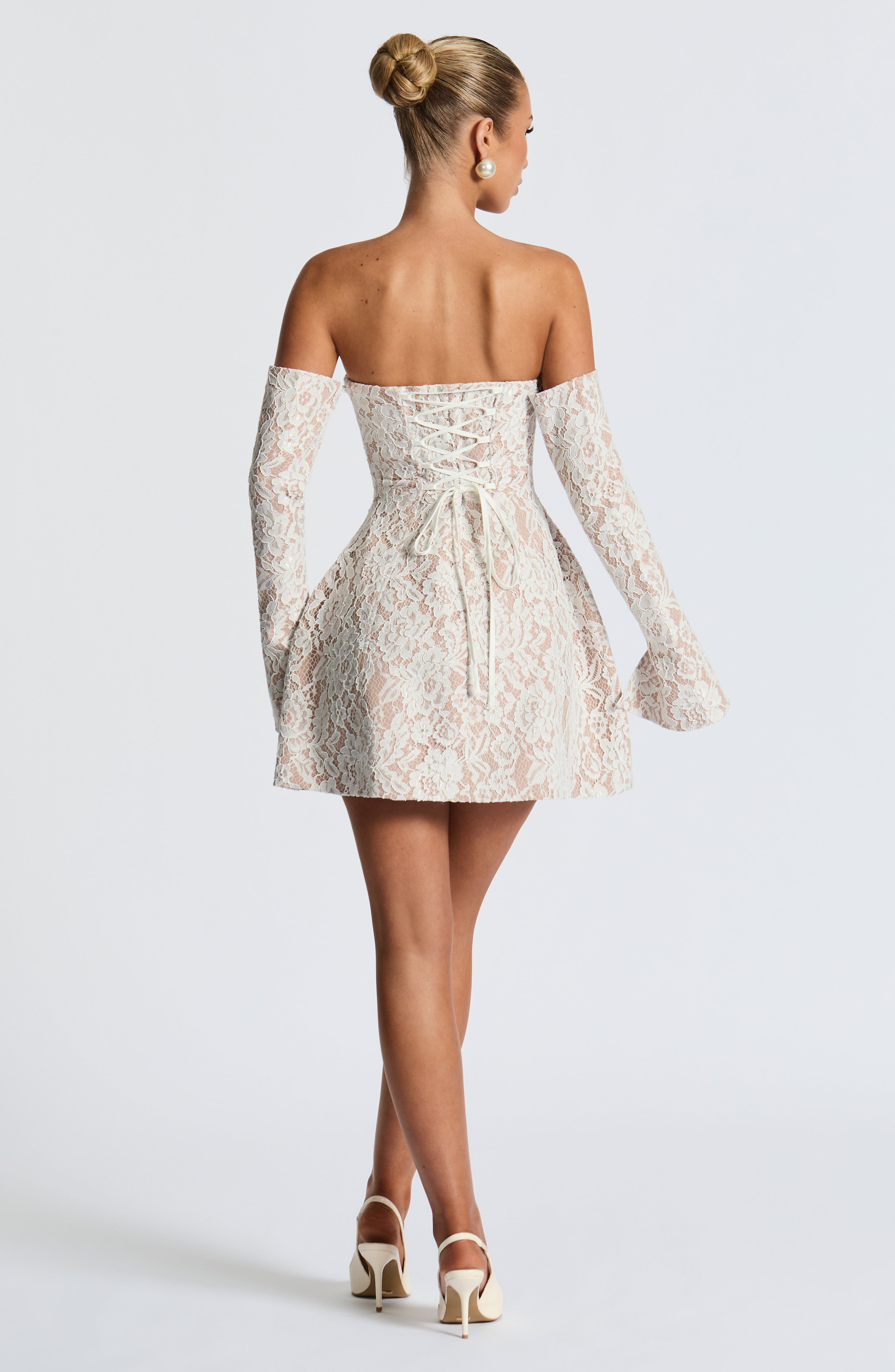 Gemma Mini Dress - Ivory