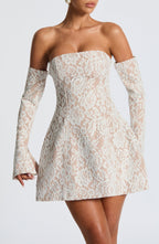 Gemma Mini Dress - Ivory
