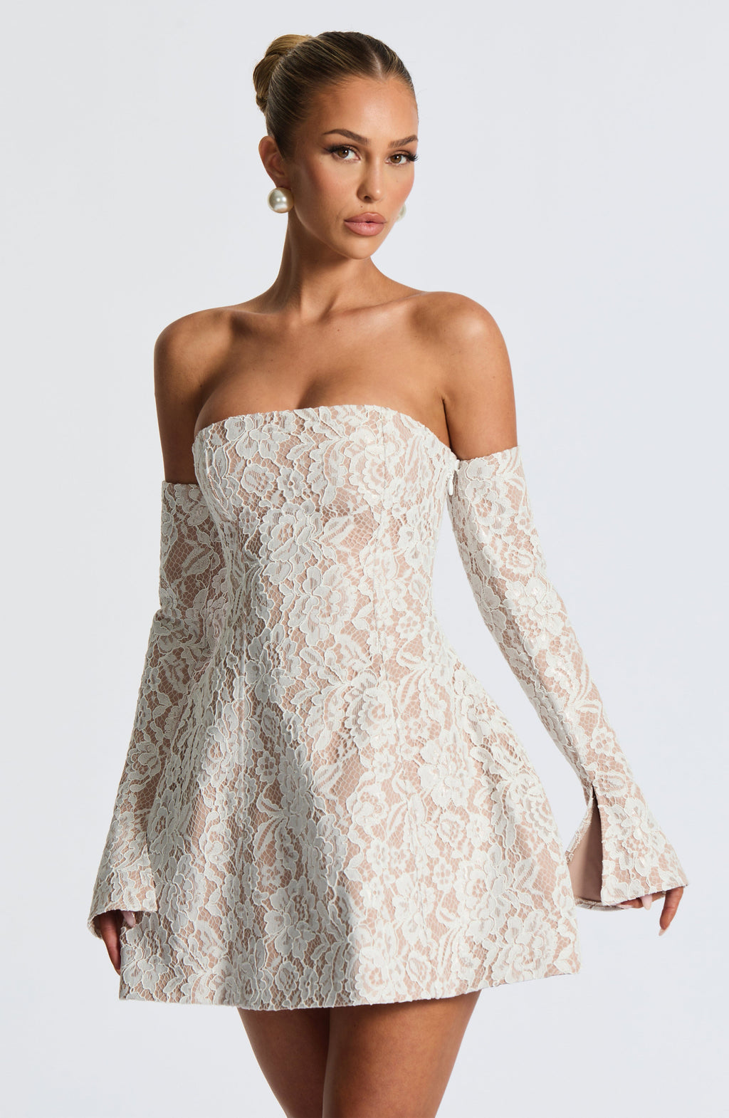 Gemma Mini Dress - Ivory