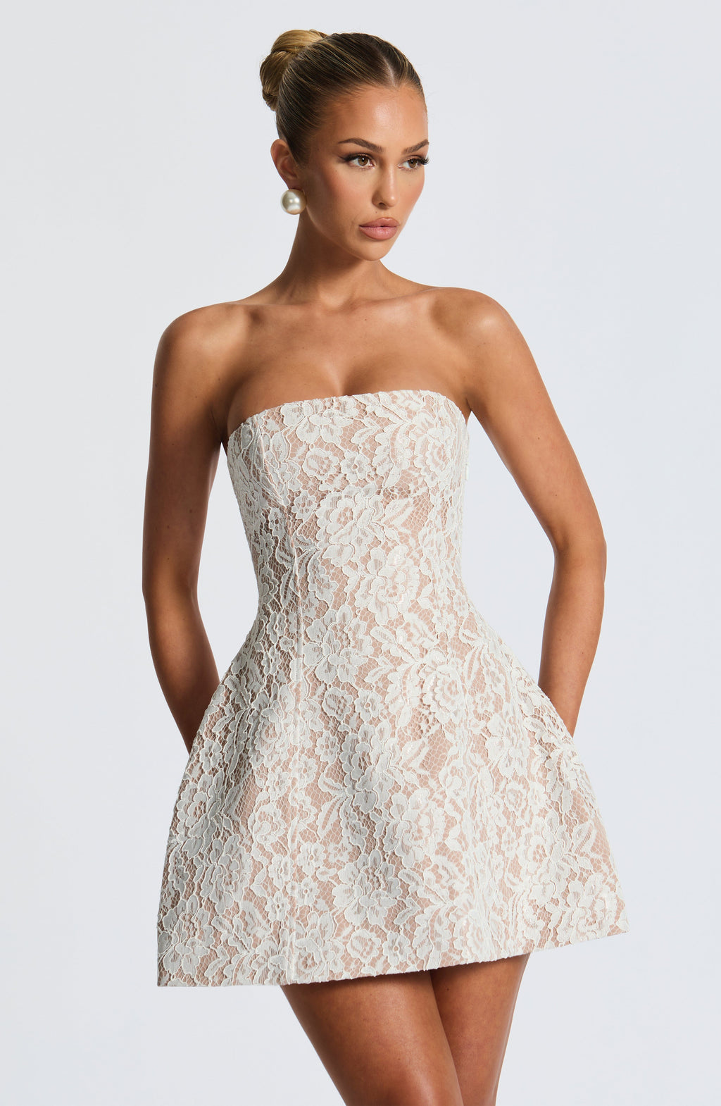 Gemma Mini Dress - Ivory