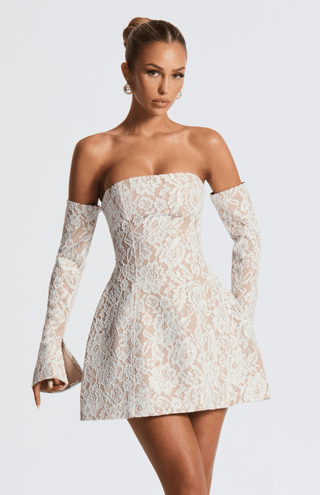 Gemma Mini Dress - Ivory