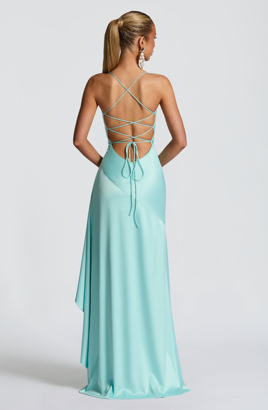 Sage Maxi Dress - Aqua
