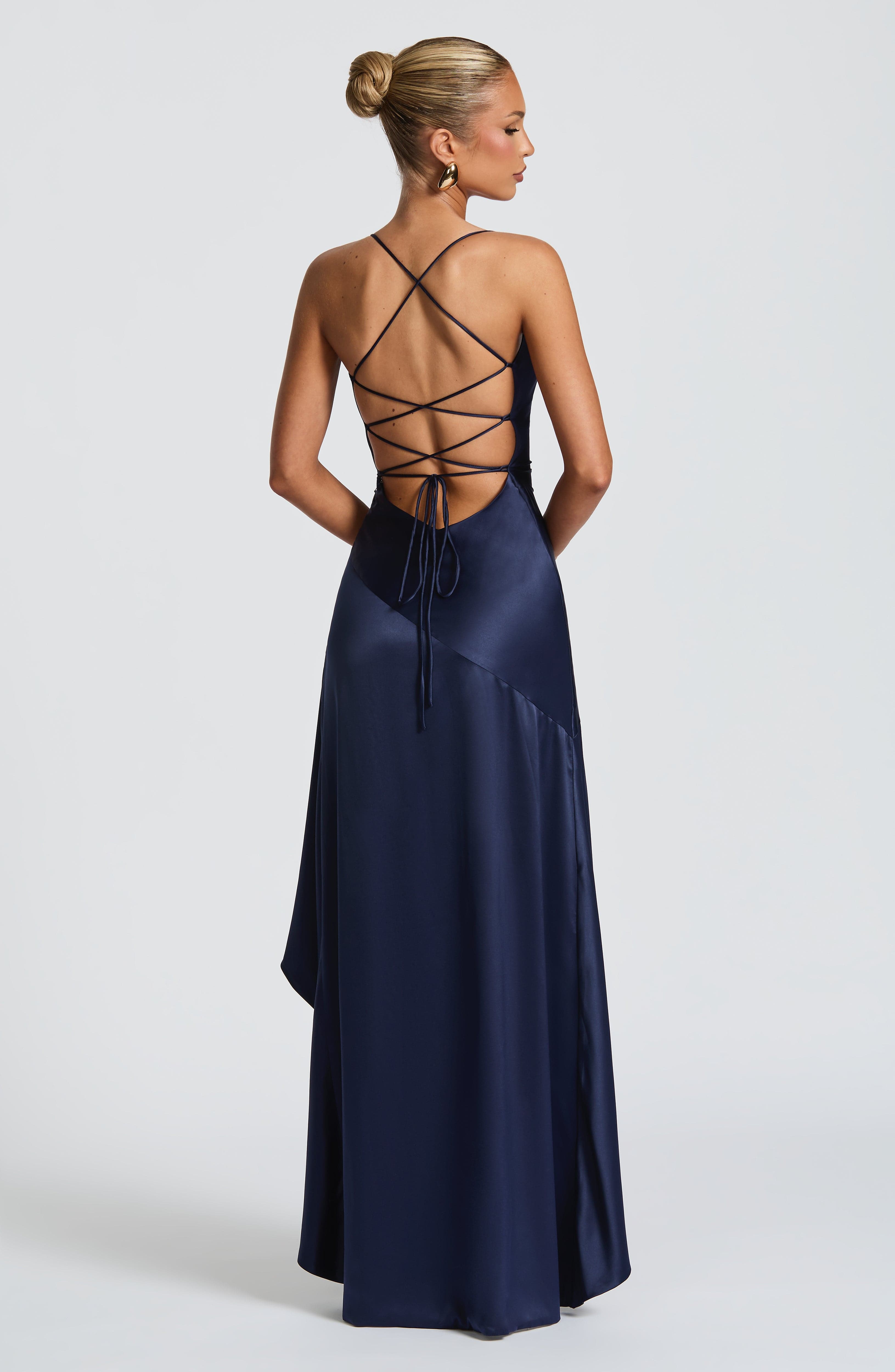 Sage Maxi Dress - Navy