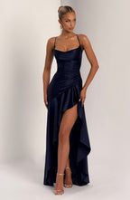 Sage Maxi Dress - Navy