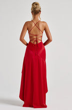 Sage Maxi Dress - Red