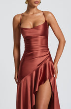 Sage Maxi Dress - Rust