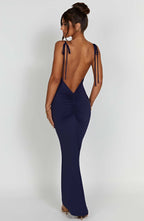 Antonia Maxi Dress - Navy