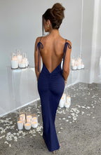 Antonia Maxi Dress - Navy
