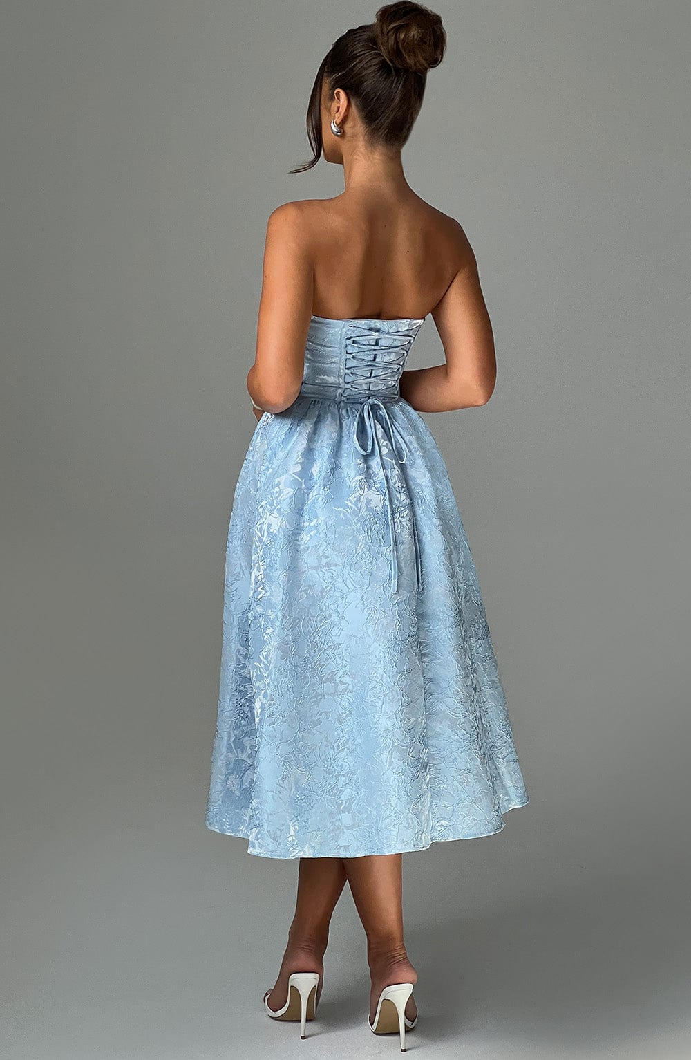 Isla Midi Dress - Blue