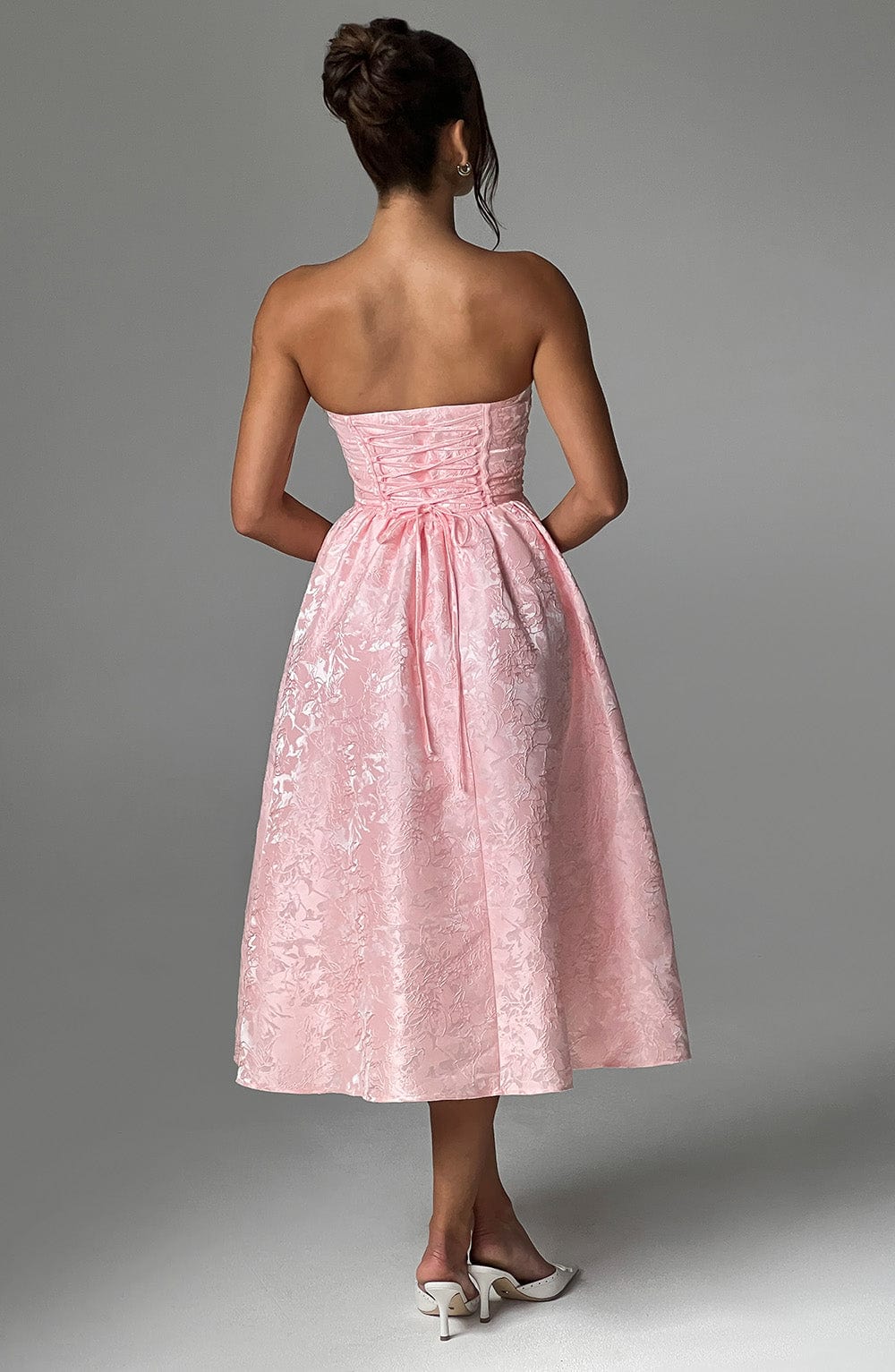 Isla Midi Dress - Blush