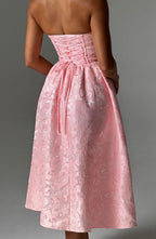 Isla Midi Dress - Blush