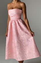 Isla Midi Dress - Blush