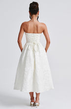 Isla Midi Dress - Ivory