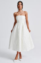 Isla Midi Dress - Ivory