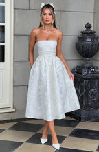 Isla Midi Dress - Ivory