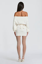 Lisa Mini Dress - Ivory