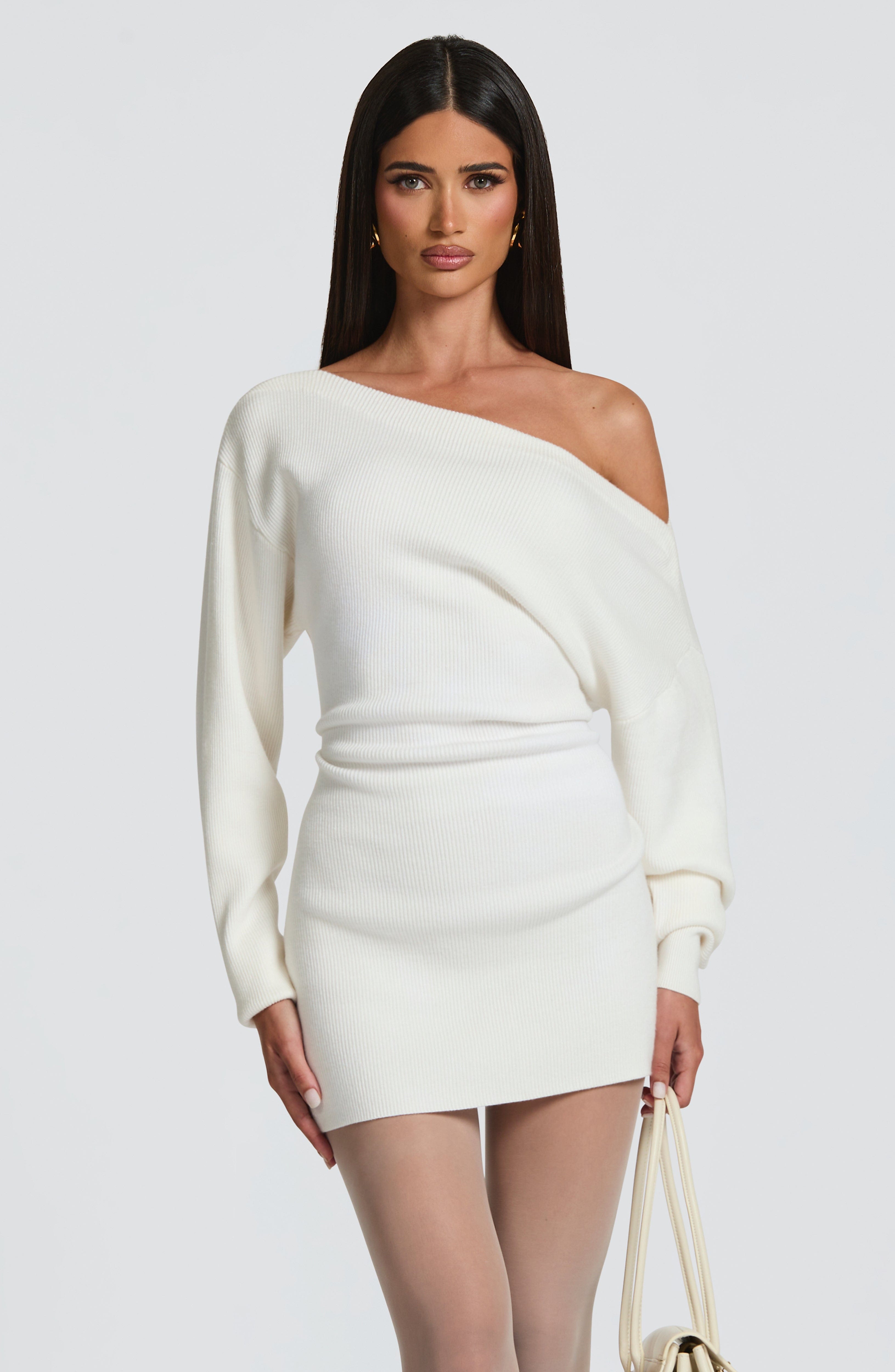 Lisa Mini Dress - Ivory