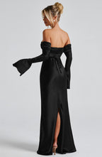 Tia Maxi Dress - Black