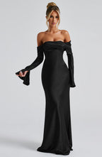 Tia Maxi Dress - Black