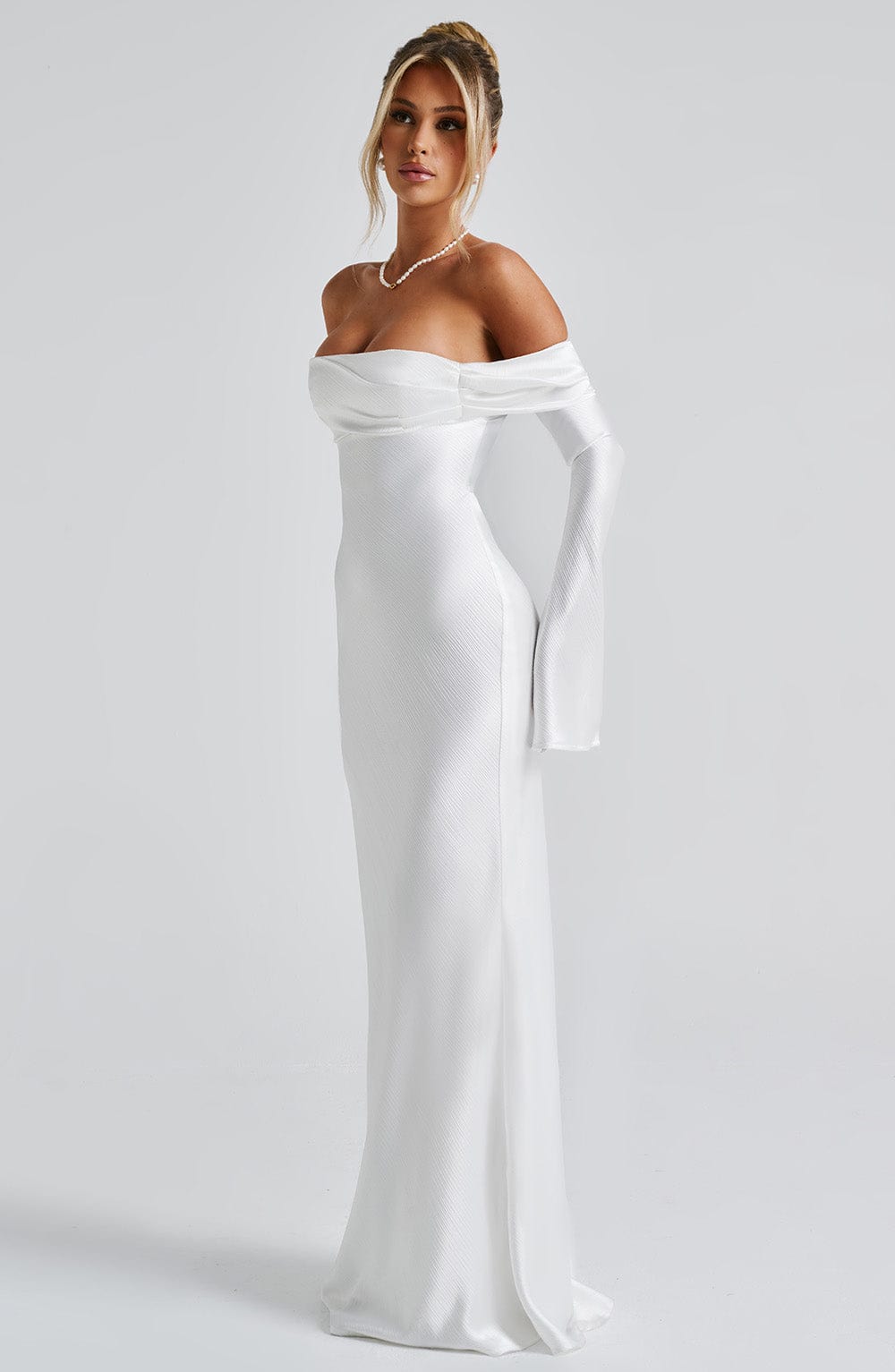 Tia Maxi Dress - Ivory