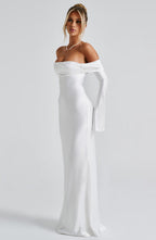 Tia Maxi Dress - Ivory