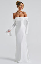 Tia Maxi Dress - Ivory