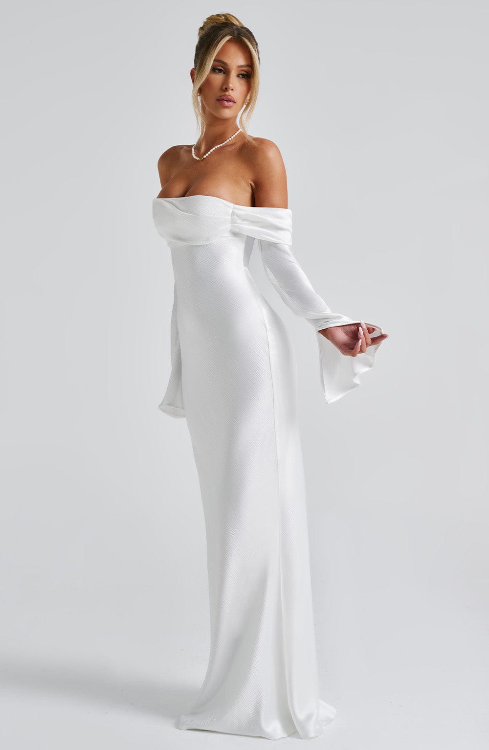 Tia Maxi Dress - Ivory