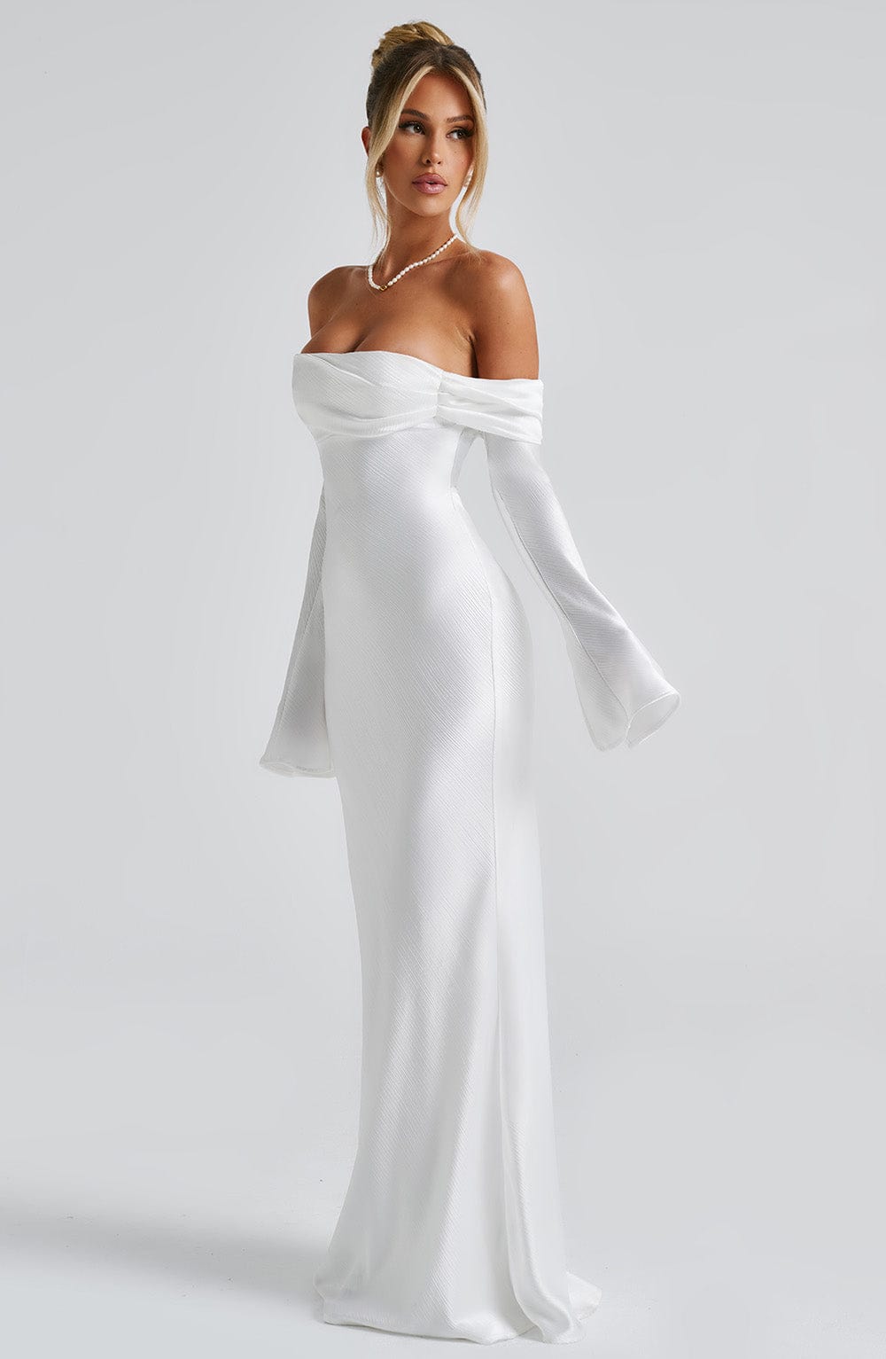 Tia Maxi Dress - Ivory