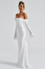 Tia Maxi Dress - Ivory