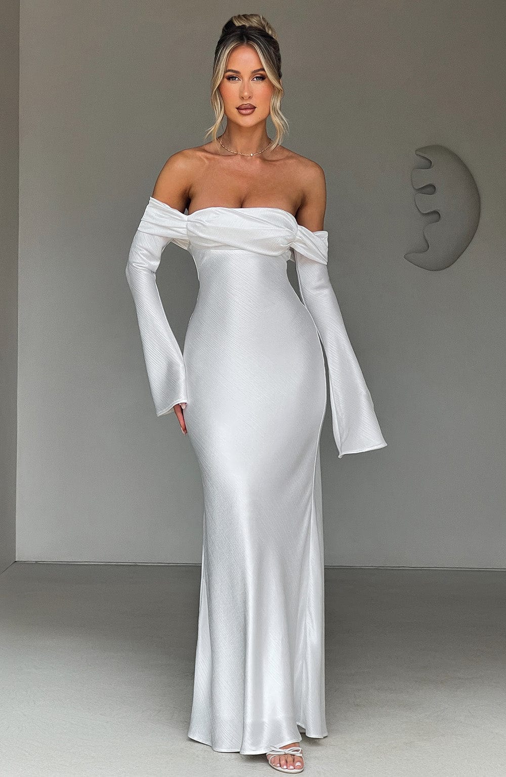 Tia Maxi Dress - Ivory