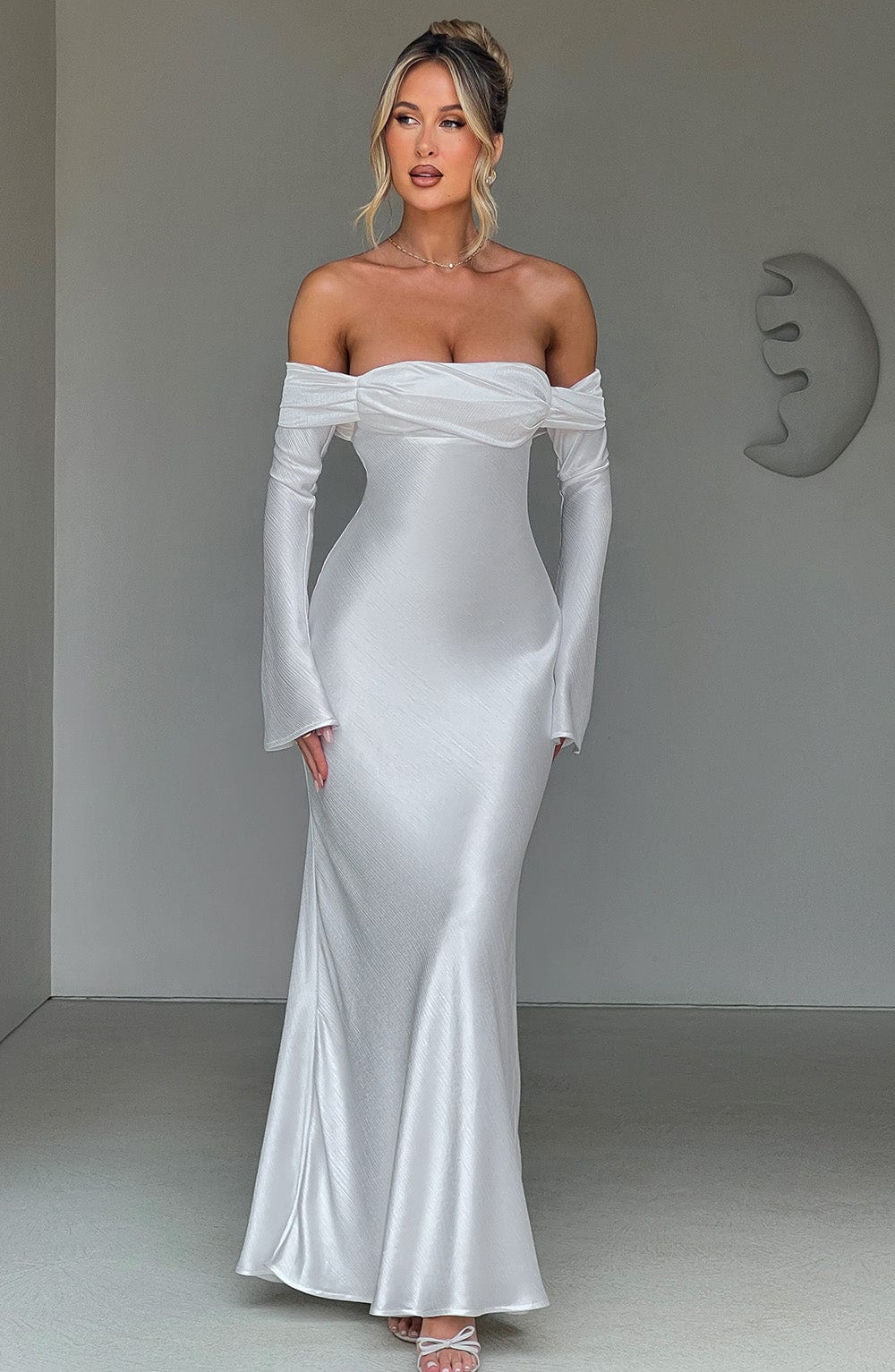 Tia Maxi Dress - Ivory