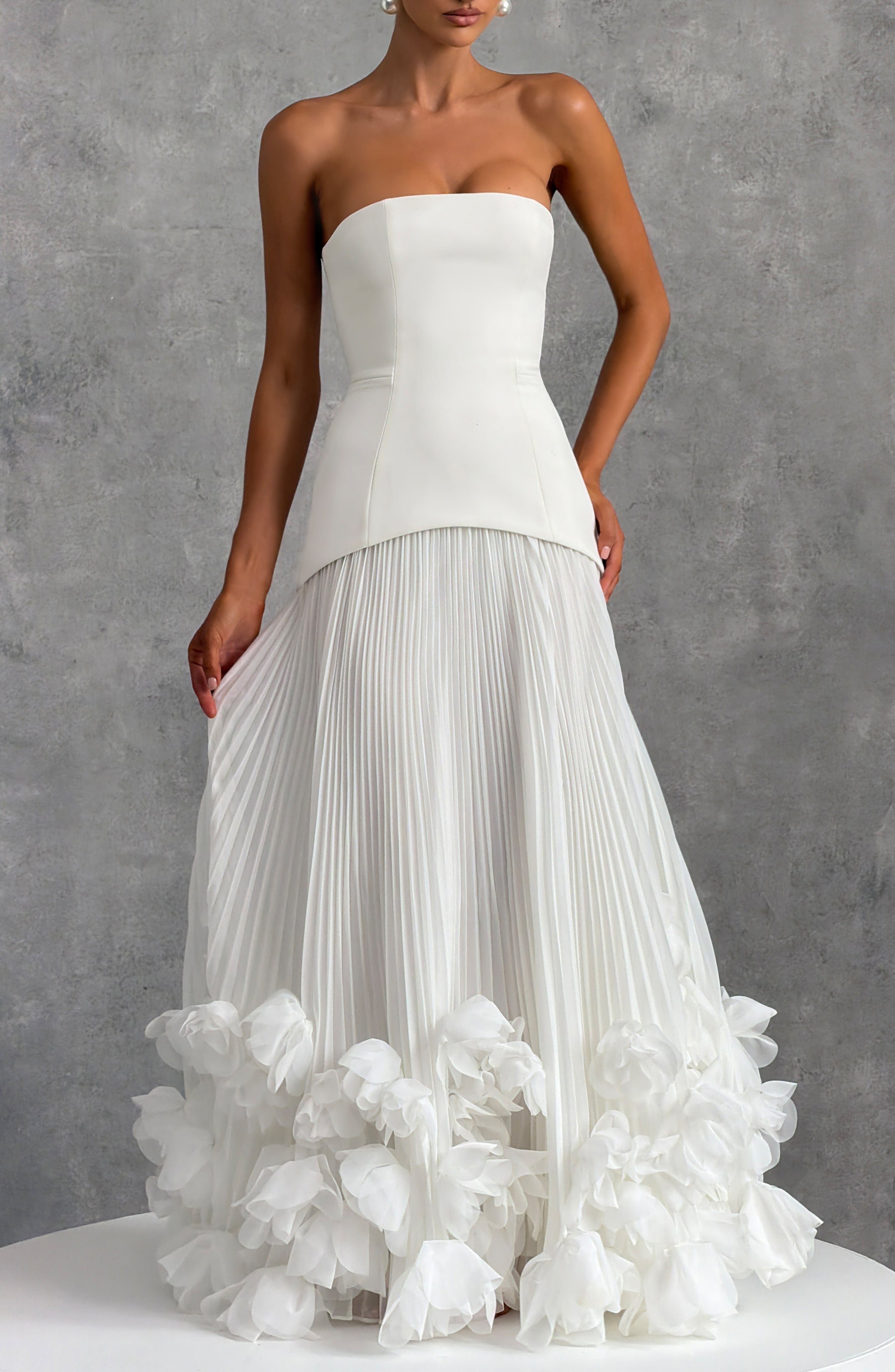 Georgia Gown - Ivory