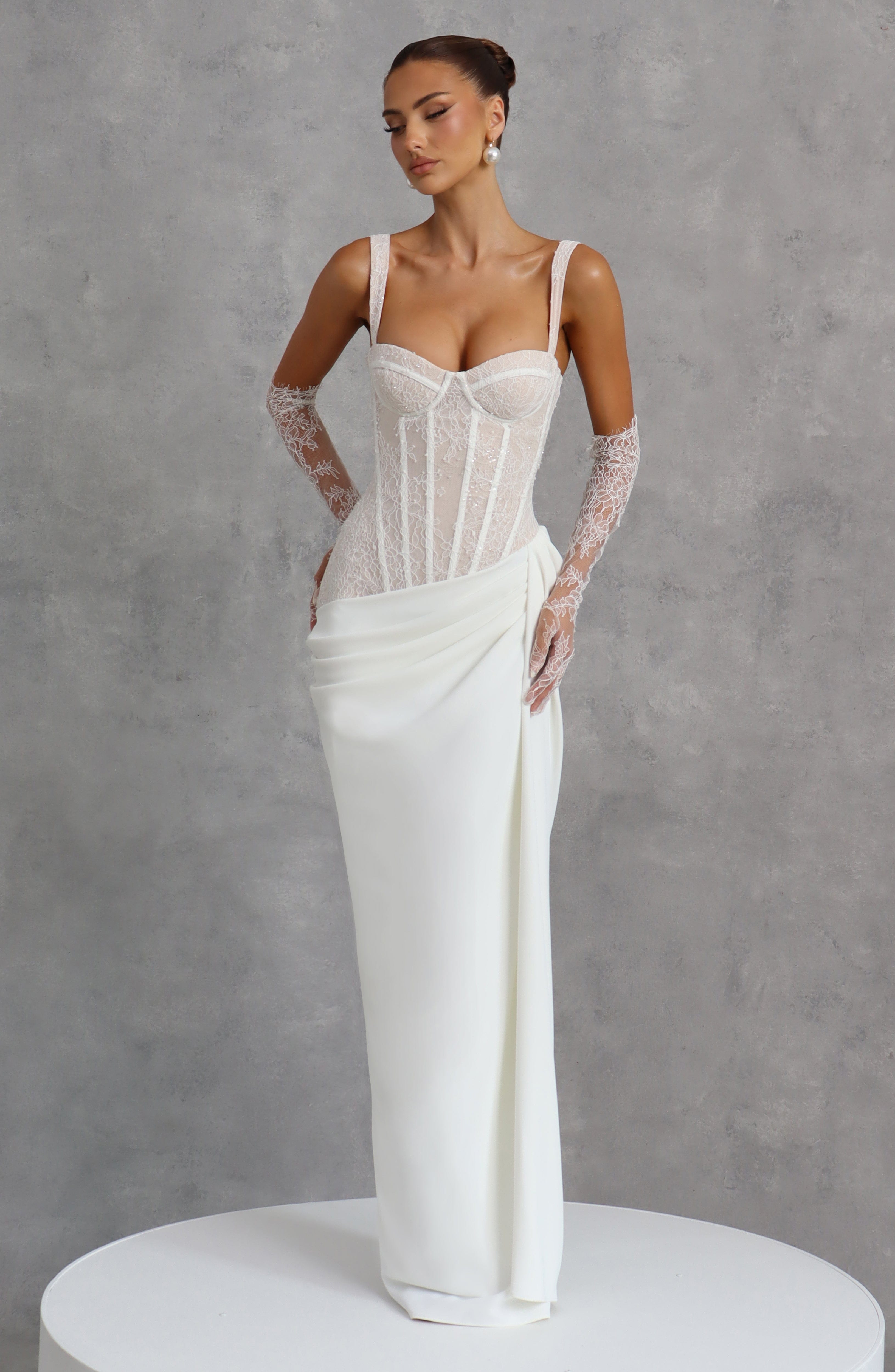 Lauren Maxi Dress - Ivory