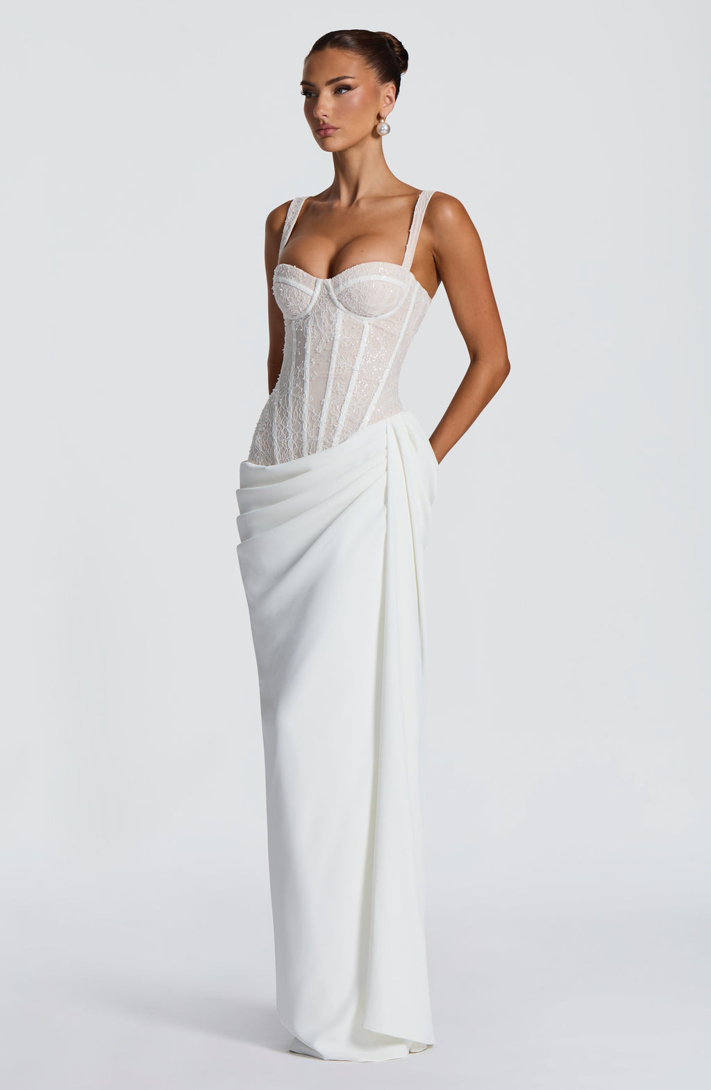 Lauren Maxi Dress - Ivory