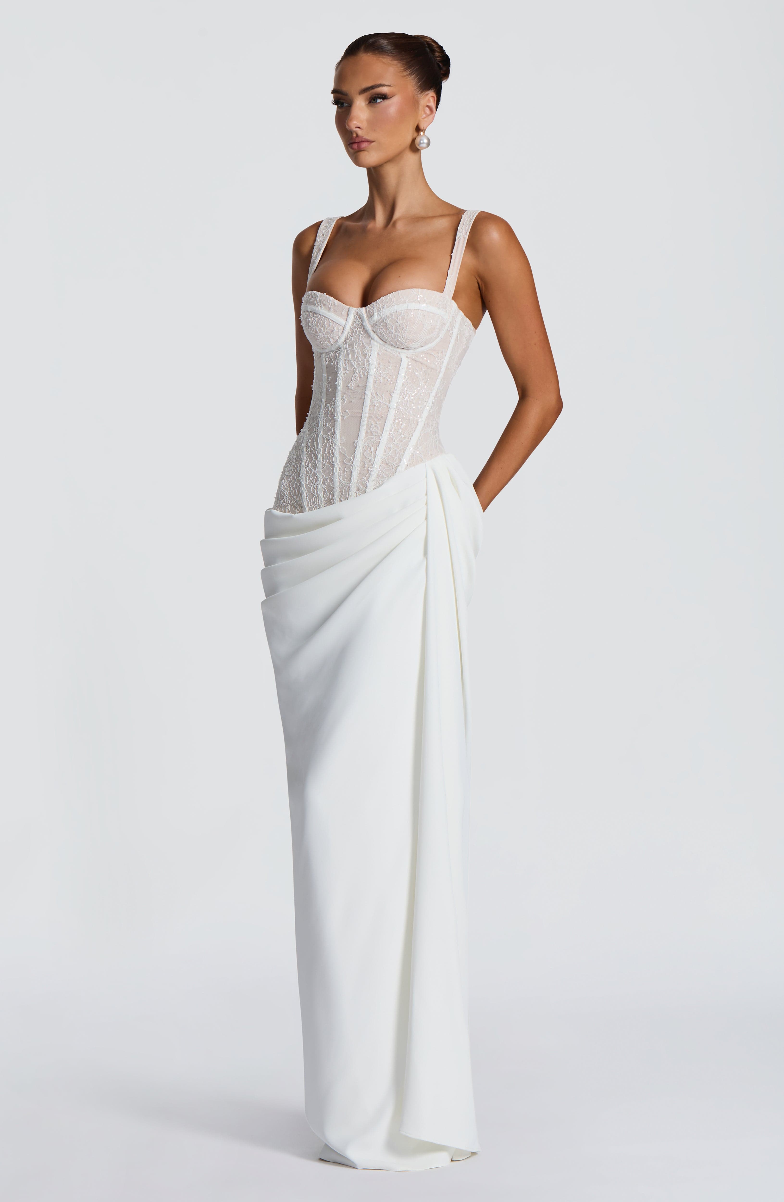 Lauren Maxi Dress - Ivory