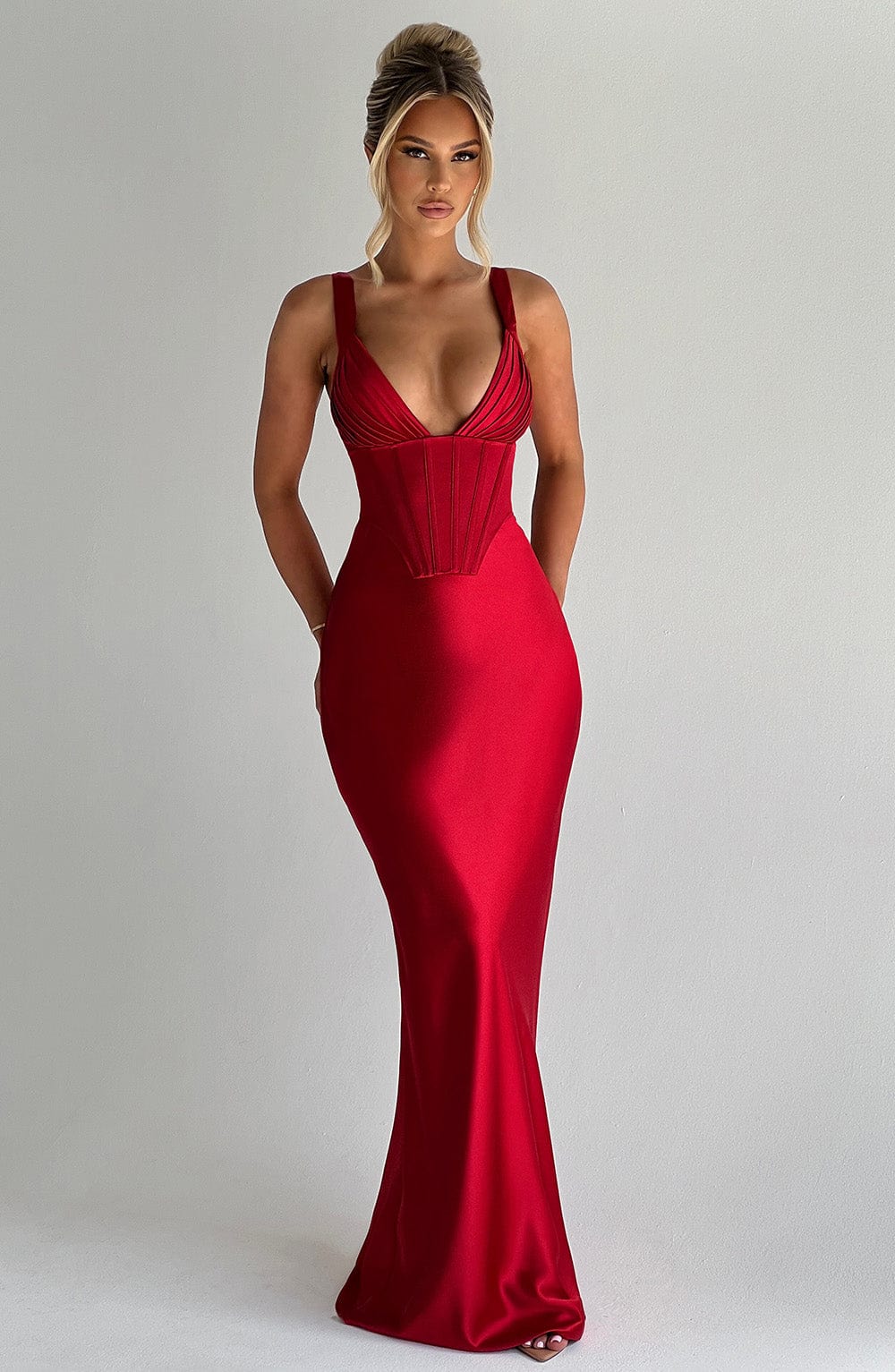 Lexi Maxi Dress - Red