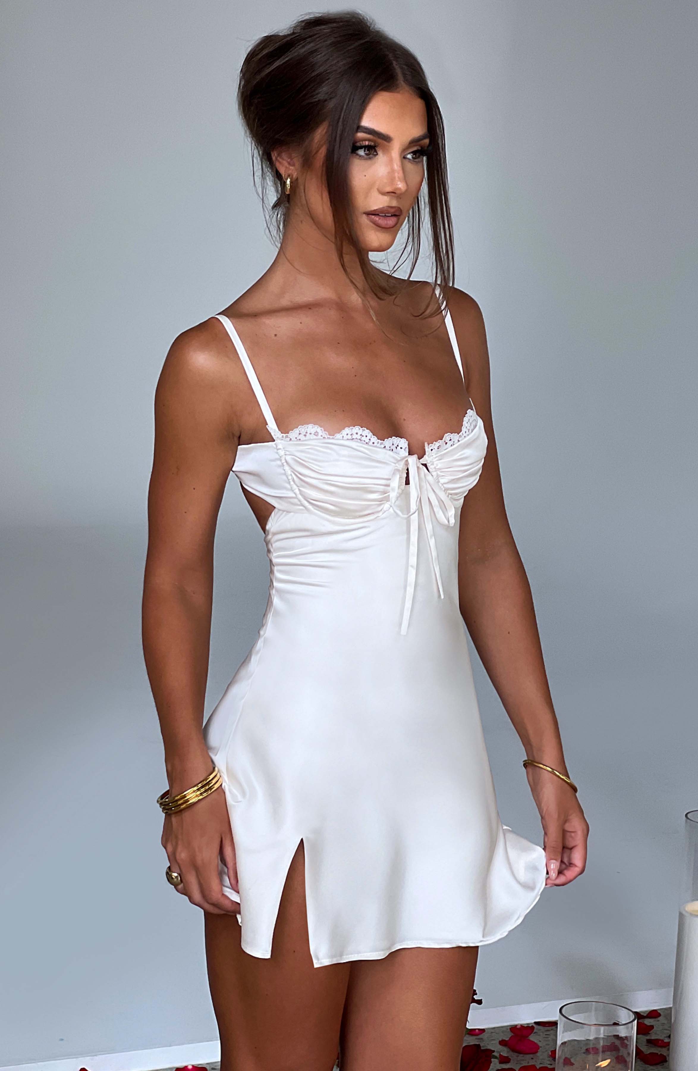 Daisy Mini Dress - Ivory