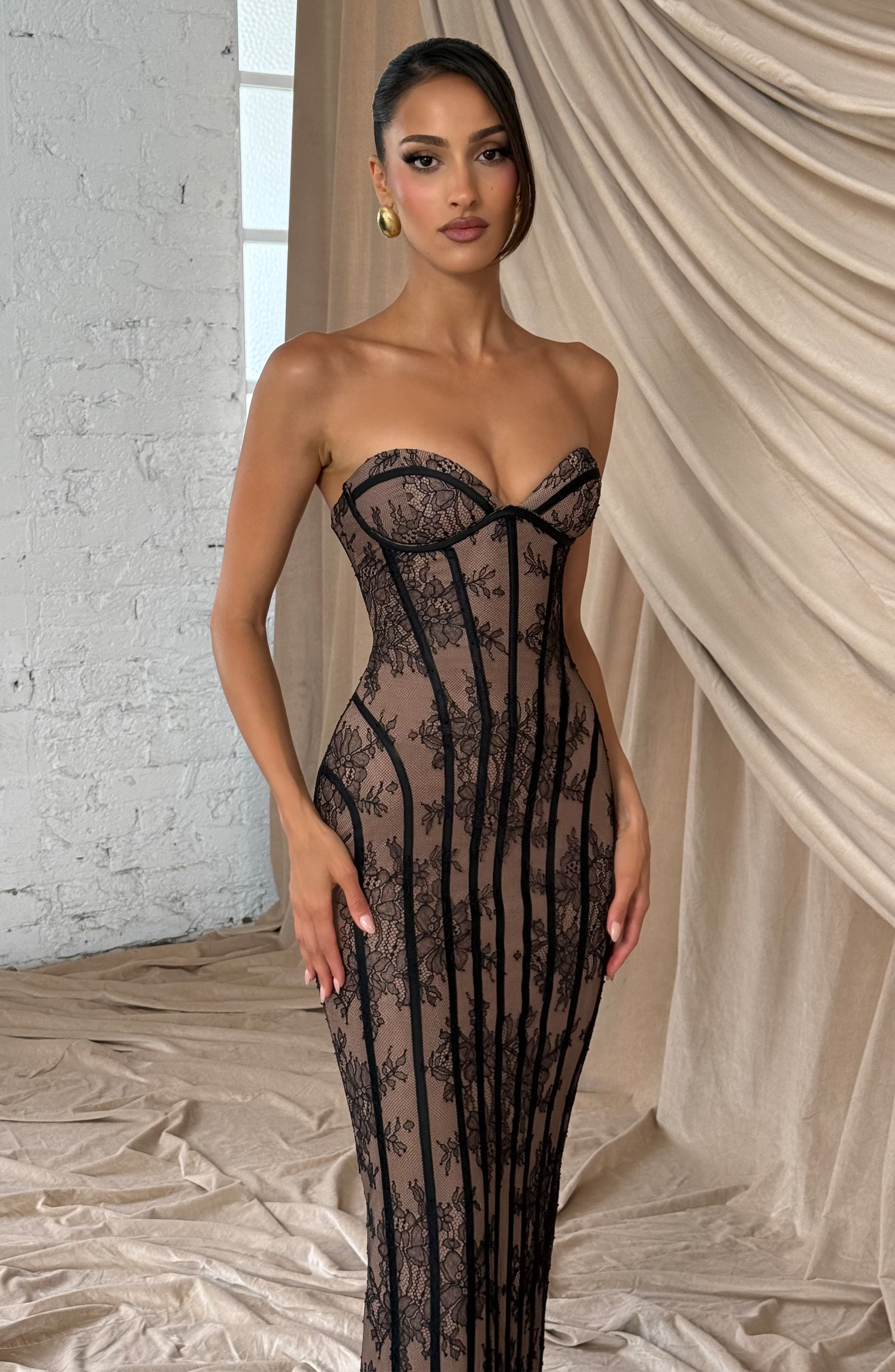 Ivy Maxi Dress - Black