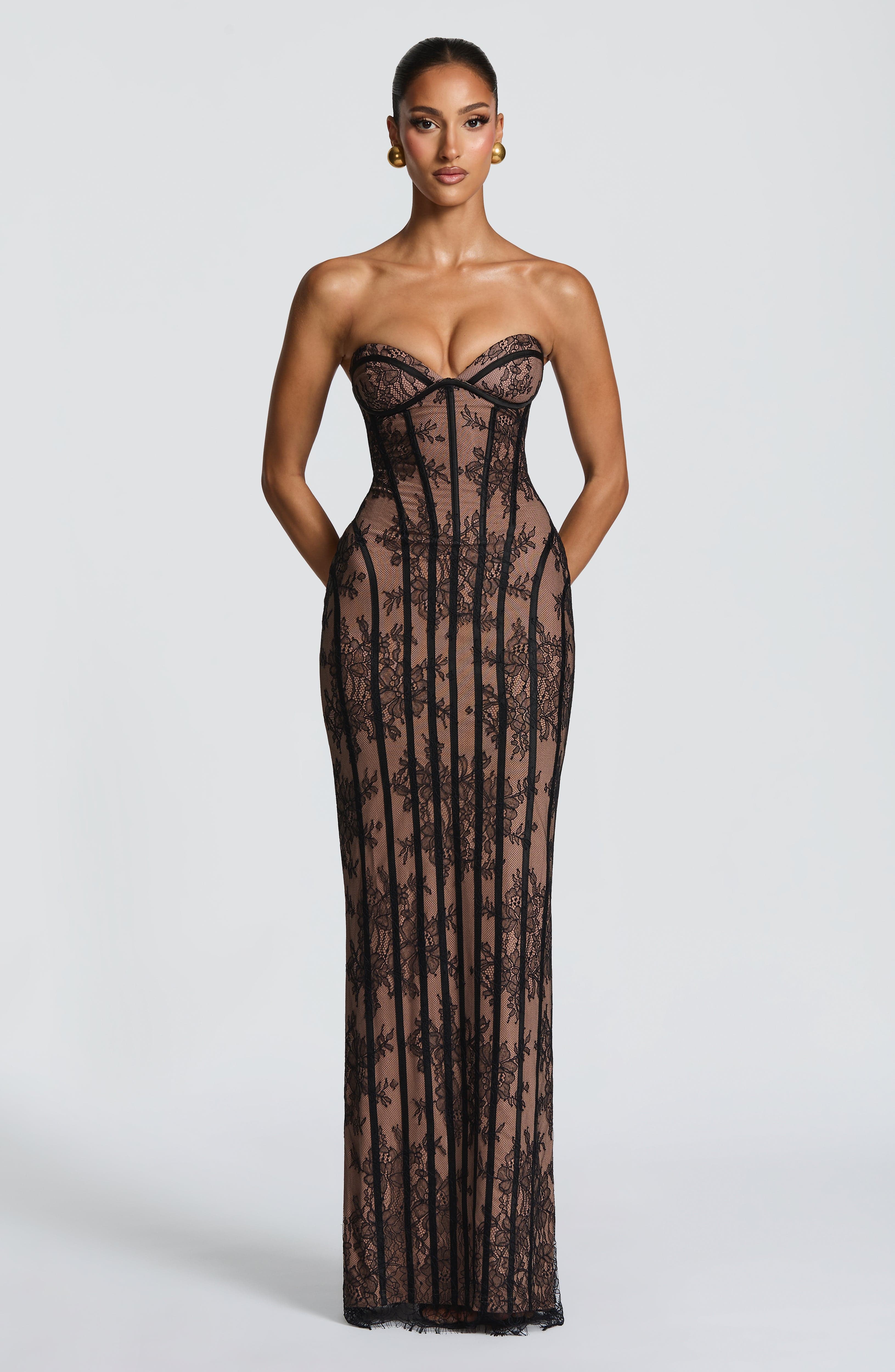 Ivy Maxi Dress - Black