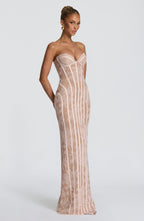 Ivy Maxi Dress - Blush