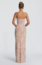 Ivy Maxi Dress - Blush