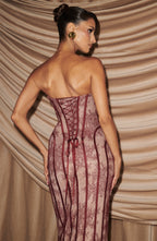 Ivy Maxi Dress - Burgundy
