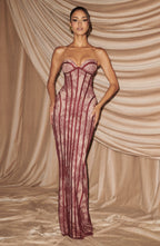 Ivy Maxi Dress - Burgundy