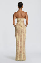 Ivy Maxi Dress - Lemon