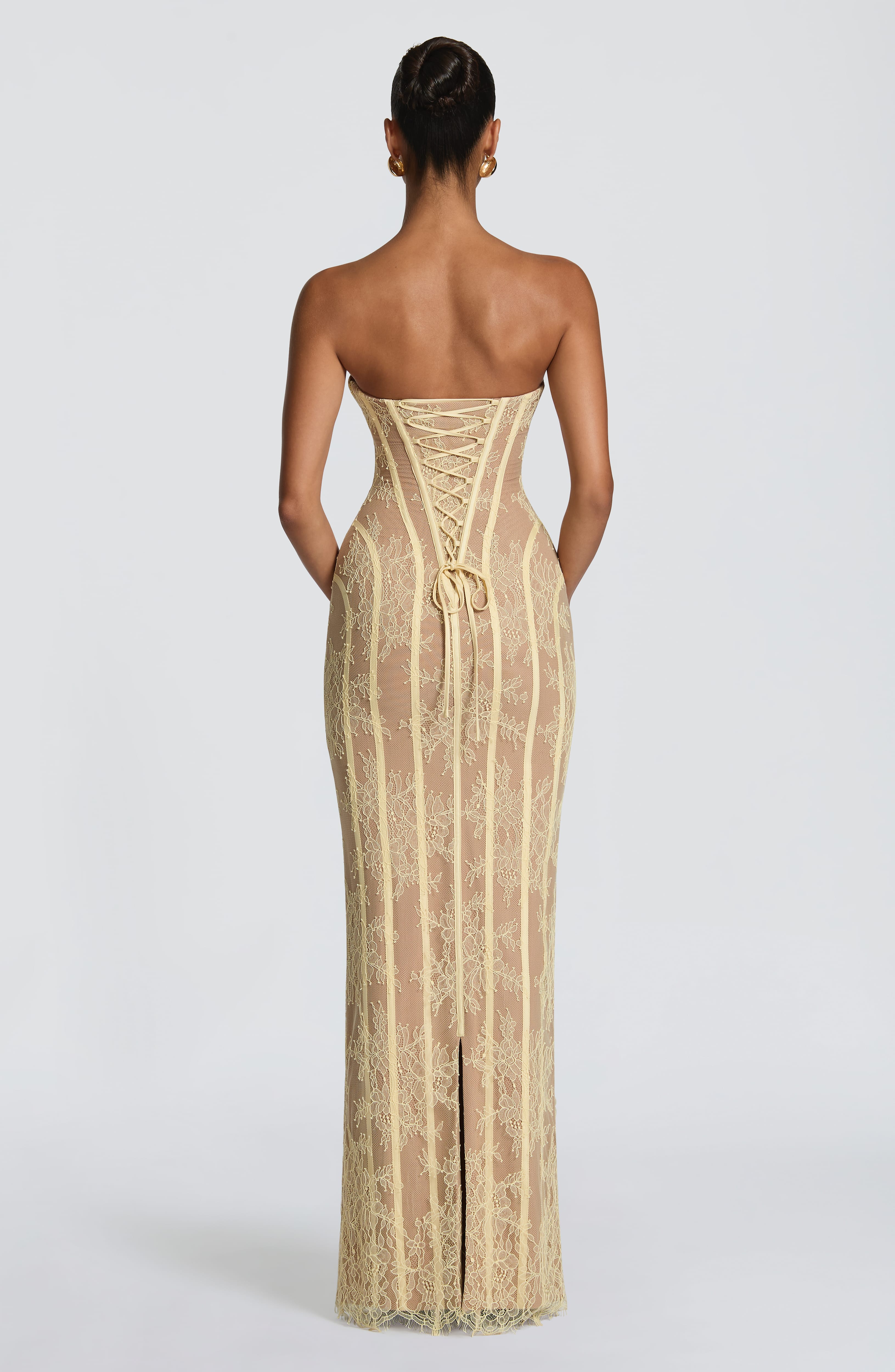 Ivy Maxi Dress - Lemon